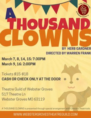 Thousand Clowns Poster