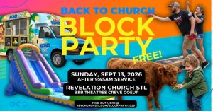 back to church block party