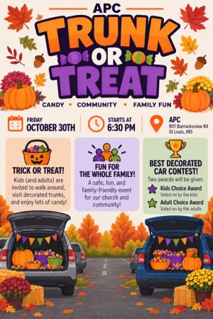 Trunk or Treat