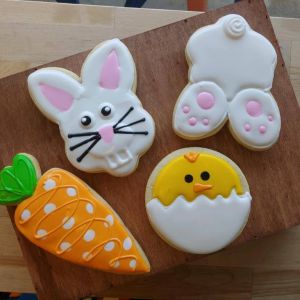 04/02 Easter Cookie Decorating Workshop at the Paper Crate