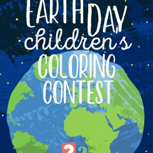 Earth Day Coloring Contest for Children