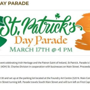 03/17 St. Patrick's Day Parade at Downtown St. Charles