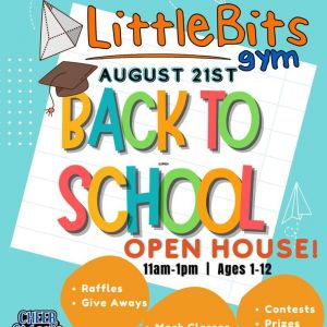 08/21 Back to School Bash at LittleBits Gym at Cheer St. Louis
