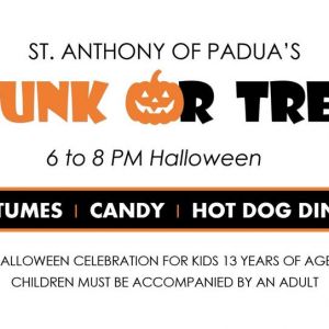 10/31 Trunk or Treat at St. Anthony of Padua