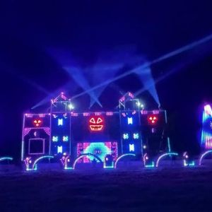 10/06-10/31 Halloween Lights featuring the Lenhard Family Light Show at Crites Memorial Park