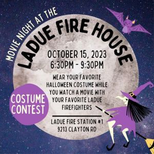 10/15 Movie Night at the Ladue Fire House