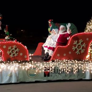 11/29 Lighted Christmas Parade in Highland