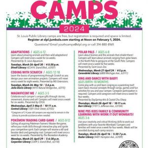St. Louis Public Library Spring Camps