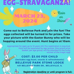 03/23 Easter Egg Hunt at Bellevue Park Belleville
