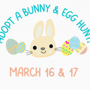 03/16 & 03/17 Adopt a Bunny and Egg Hunt Event at Blossom Play Cafe