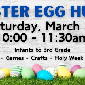 03/23 Easter Egg Hunt at Peace Lutheran