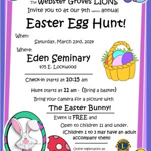 03/23 Easter Egg Hunt at Eden Seminary