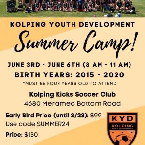 Kolping Kicks Summer Camp