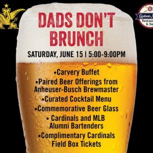 06/15 Father's Day Brunch at Cardinal Nation