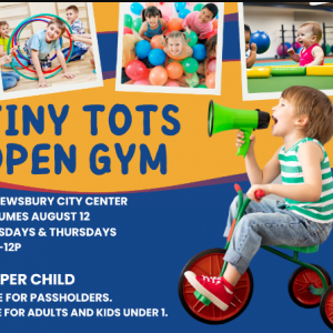 Tiny Tots Open Gym at Shrewsbury City Center