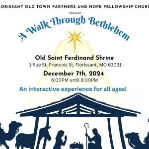 12/07 A Walk Through Bethlehem at Old St. Ferdinand Shrine