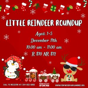 12/17 Little Reindeer Roundup at the Kirkwood Community Center