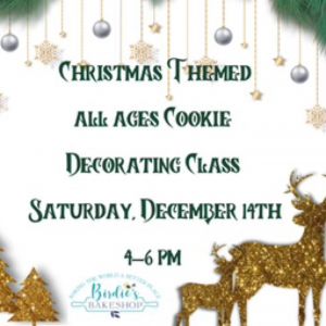 12/14 Adult/Child Cookie Decorating Class at Birdie's Bakeshop