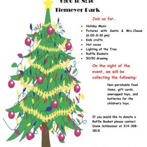 12/07 Winterfest in St. Ann at Tiemeyer Park