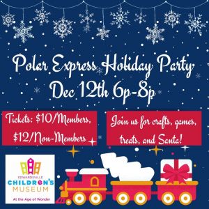 12/12 Polar Express Holiday Party at Edwardsville Children's Museum