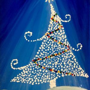 12/23 Twinkle Tree at Painting With a Twist