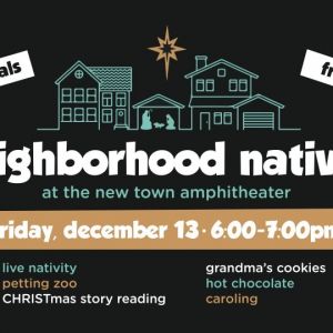 12/13 Live Nativity in New Town