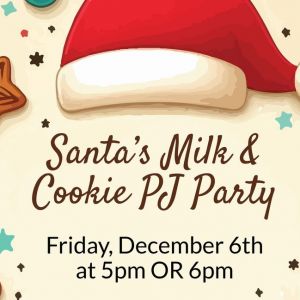 12/06 Santa's Milk & Cookie PJ Party at Schroeder Park