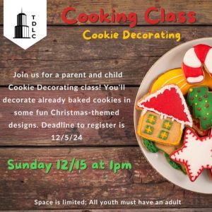 12/15 Cookie Decorating Class at Thomas Dunn Learning Center