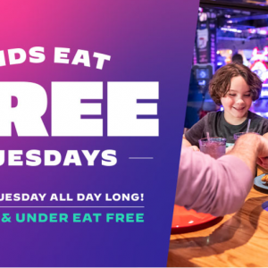 Main Event Kids Eat Free