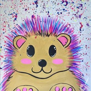 01/25 Hedgehog Splatters at Painting With a Twist