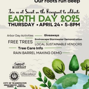 04/24 Earth Day in Washington at Rennick Riverfront Park