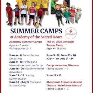 Academy of the Sacred Heart Summer Camps