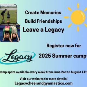 Legacy Cheer and Gymnastics Camps