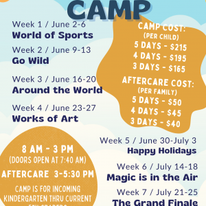 St. Gabriel the Archangel Summer Camp