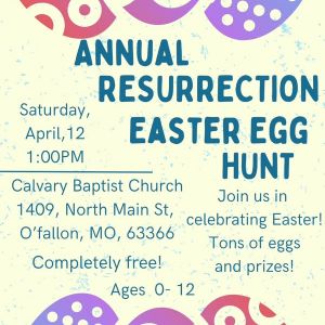 04/12 Easter Egg Hunt at Calvary Baptist O'Fallon