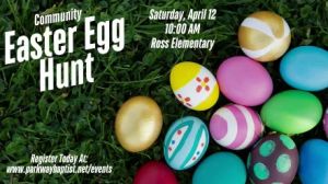 04/12 Easter Egg Hunt at Ross Elementary