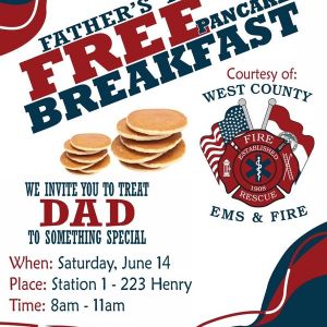 06/14 West County EMS Father's Day Pancake Breakfast
