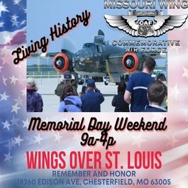 05/24-05/26 Wings over St. Louis at Spirit of St. Louis Airport