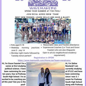 Royal Acres Swim Team