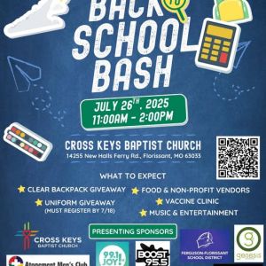 07/26 Back to School Bash at Cross Keys Baptist