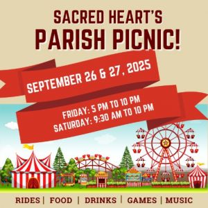 09/26-09/27 Parish Picnic at Sacred Heart Valley Park