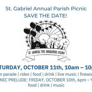 10/11 St. Gabriel Parish Picnic