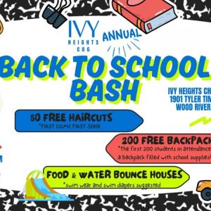 07/27 Back to School Bash at Ivy Heights Church of God