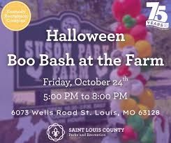 10/24 Halloween Boo Bash at Suson Park
