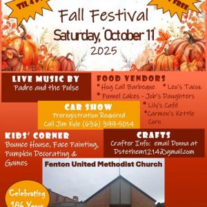 10/11 Fall Festival at Fenton UMC