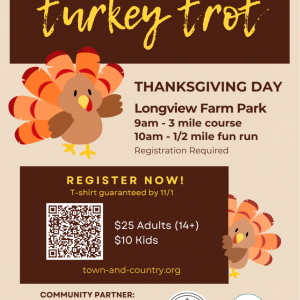 11/27 Turkey Trot at Longview Farm Park