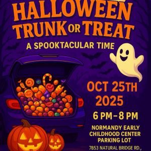 10/25 Trunk or Treat with the Normandy Police Department