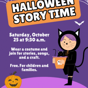 10/25 Halloween Storytime at Brentwood Public Library