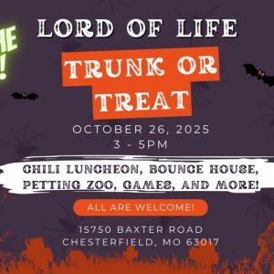 10/26 Trunk or Treat at Lord of Life Chesterfield
