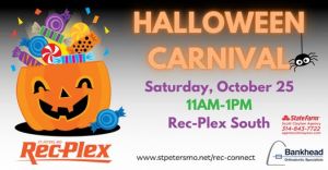 10/25 Halloween Carnival at St. Peters Rec Plex